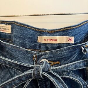 Levi's Classic Blue Straight Leg Jeans